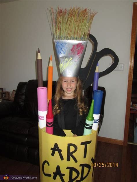 Art Caddy Costume How To Tutorial Diy Halloween Costumes For Kids