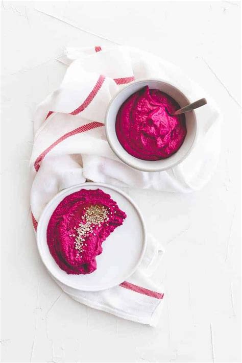 Add Some Color To Your Table Beetroot Hummus Is Not Only A Pretty Dip