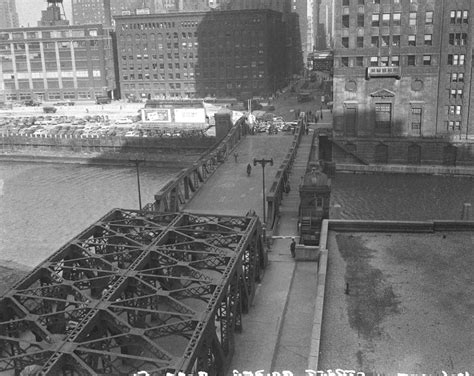 Industrial History Street And Pedestrian Tunnels Under The Chicago River