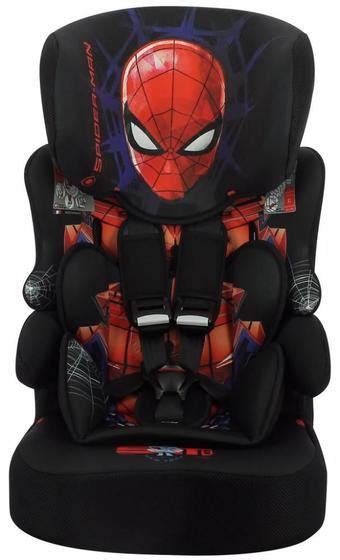 Cadeirinha De Carro Kalle Homem Aranha Team Tex Preto Marvel