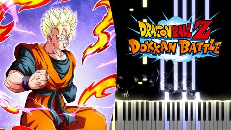 LR STR Future Gohan Intro OST DBZ Dokkan Battle Piano Tutorial