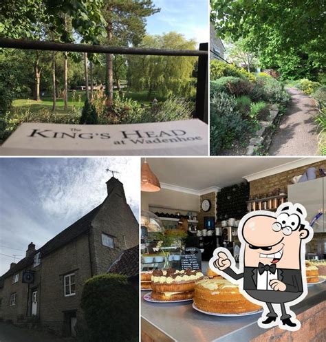 The Kings Head And The Barn Tearoom Wadenhoe Kings Head Carta Del