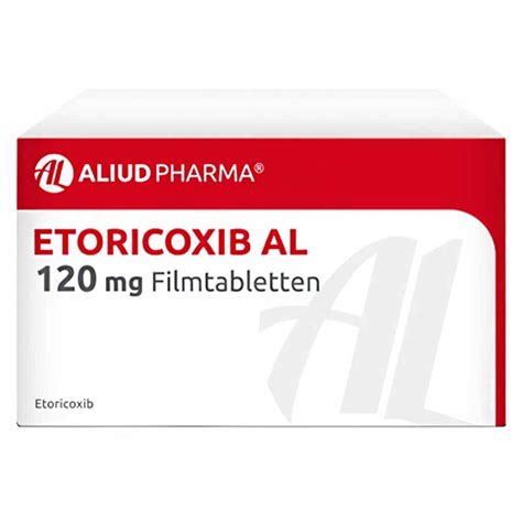 Etoricoxib Al 120 Mg 28 St Mit Dem E Rezept Kaufen Shop Apotheke