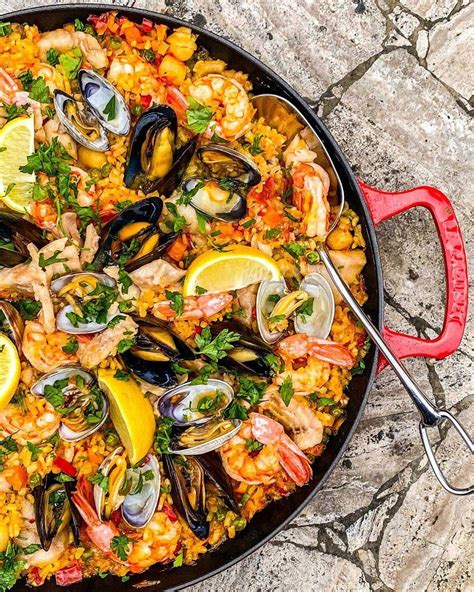 Seafood Paella Saffron Market Best Paella Recipe Paella Recipe Seafood Paella Recipe Easy