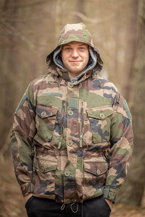 french  parka cce  hood army surplus issued legion etrangere etsy