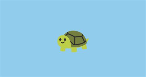 Tortuga Emoji On Google Noto Color Emoji Android 7 1