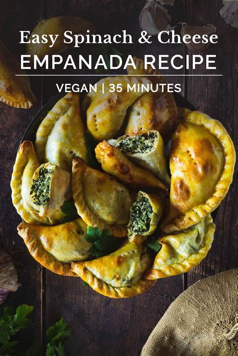 Vegan And Easy Spinach And Ricotta Cheese Empanadas Recipe Opskrift