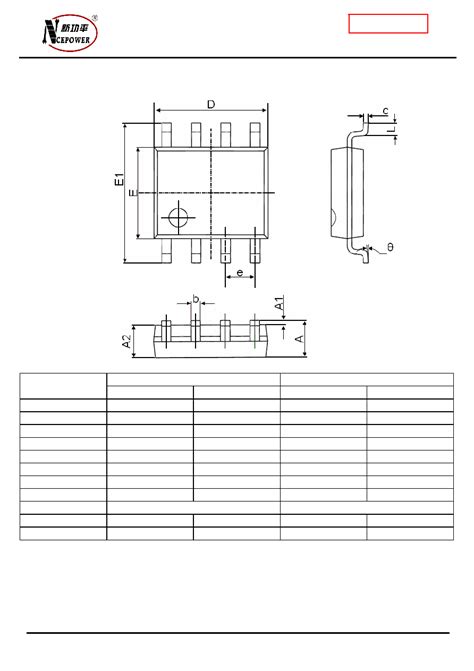 Nce S Datasheet Pages Ncepower Nce P Channel Enhancement Mode