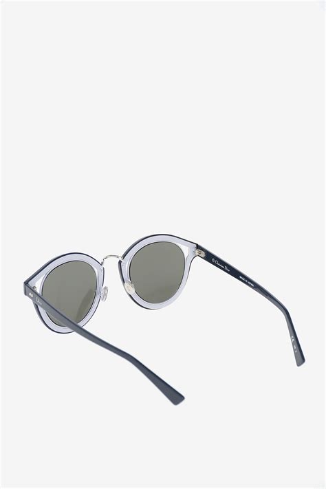 Dior Mirrored Lens Diorelliptic Sunglasses Women Glamood Outlet