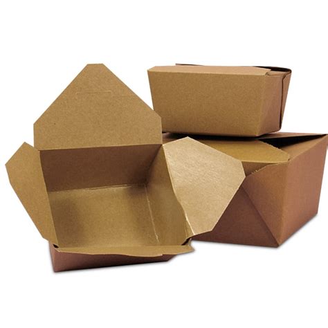 Bio Plus® Earth Kraft Take Out Boxes