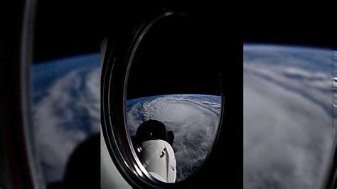 Dragons Eye View Astronaut Captures Amazing Shots Of Hurricane Milton