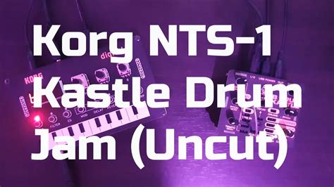 Bastl Kastle Drum And Korg NTS 1 Jam YouTube