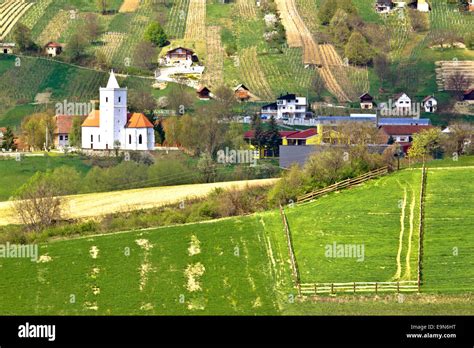 Idyllic hill village of Visoko Stock Photo - Alamy