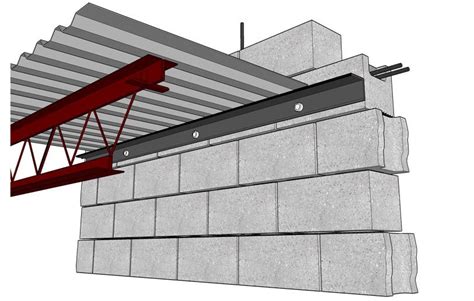 Masonry Structural D 2 Metal Decking Connection Concrete Deck Architecture Details