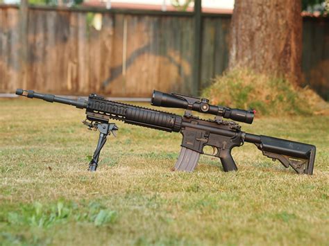 Mister Donut's Firearms Blog: Mk12 Mod 1 build - PRI Gasbuster charging handle, ARMS #22 TTR