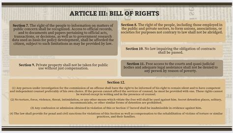 [solved] Give An Explanation Each Section Of Bill Of Rights From