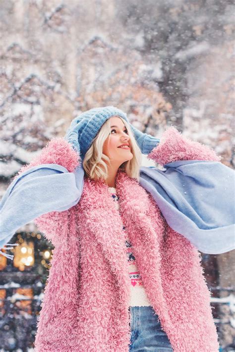 Blue Winter Outfits For Women