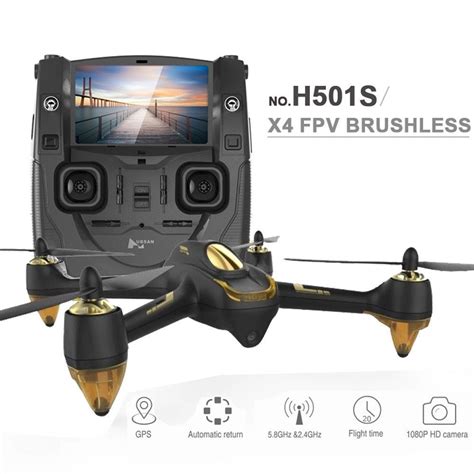 Original Hubsan H S X Brushless Fpv Rc Quadcopter Drone With P