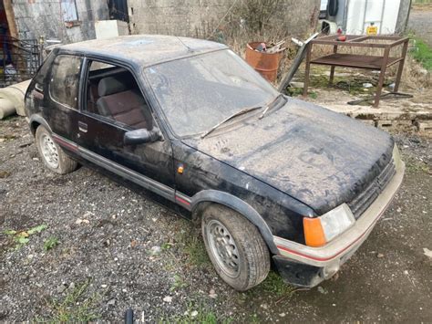 Peugeot 205 GTi UK Barn Finds