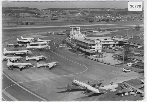 Flugaufnahme Flughafen Z Rich Kloten Kaufen Auf Ricardo