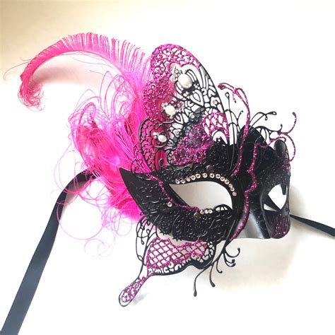 Masquerade Mask Pink Butterfly Mask Ubicaciondepersonas Cdmx Gob Mx