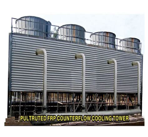 Fiberglass Reinforced Polyester Cross Flow Pultruded FRP Cooling Tower