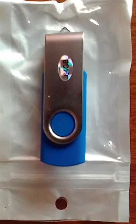 Флэшка-брелок 64 Гб USB 2.0, синяя,тест H2testw, флеш: 180 грн ...