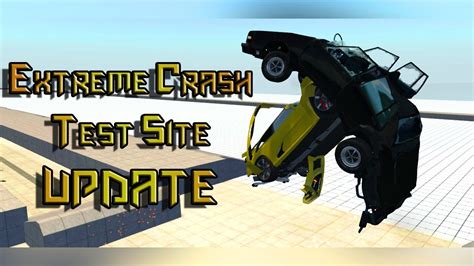 BeamNG Drive Extreme Crash Test Site UPDATE YouTube