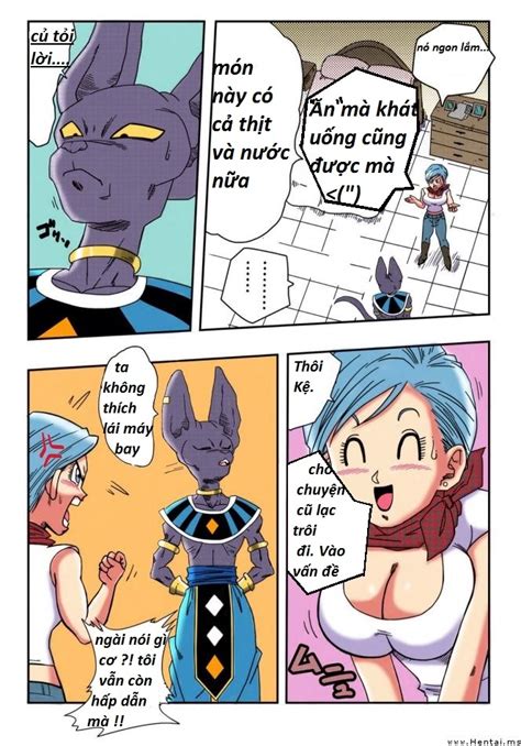 C Truy N Hentai Bulma X Beerus Dragon Ball Oneshot Full Color