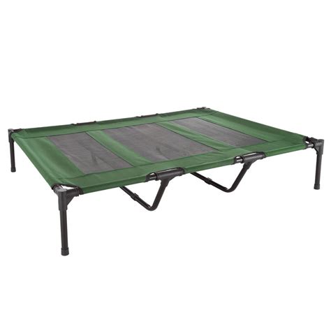 Petmaker Extra Large Green Elevated Pet Bed-HW3210139 - The Home Depot