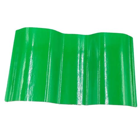 Grp Frp Rolled Forming Green Corrugated Fiberglass Profile Sheet