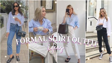 Formal Shirt Outfit Ideas Aesthetic Womens Fashionworkwear Outfits Lemon And Berries Youtube