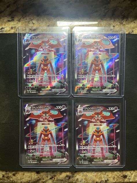 Pokemon Vstar Universe S12a Deoxys Vmax Sar Japanese 222172 Nm Values Mavin