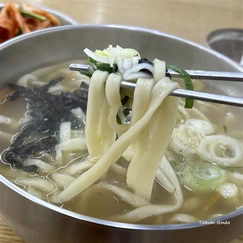 ソウルの東大門エリアで食べられる朝食！手打ちのカルグクスに舌鼓♪ | 韓国料理研究家☆本田朋美（ほんだともみ）のオフィシャルサイト