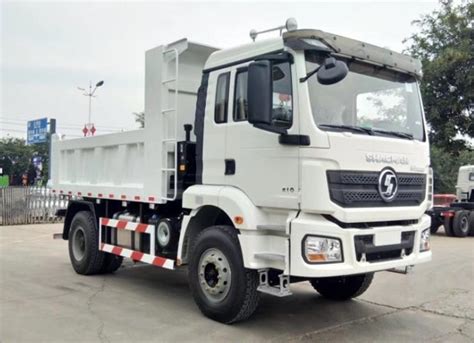 4x2 SHACMAN H3000 Dump Truck 300hp Euroll White Tipper Truck