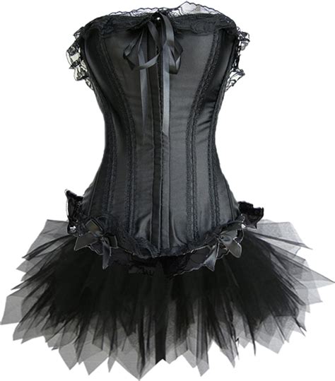 R Dessous Exclusive Corsage Mit Tutu Rock In T Ll Groesse Xl Amazon