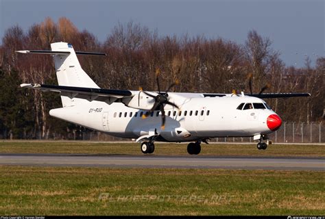 OY RUO Danish Air Transport DAT ATR 42 500 Photo By Hannes Stender