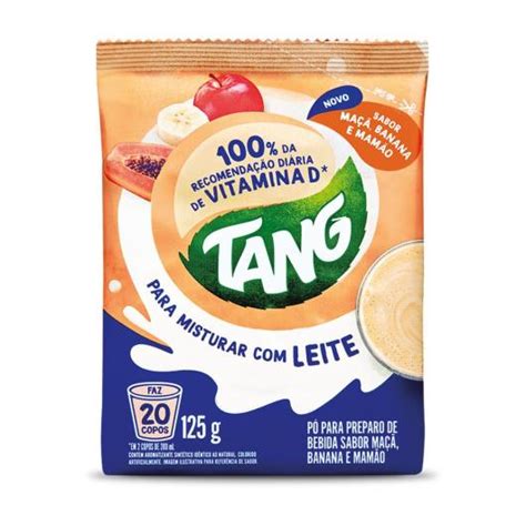 Tang Para Misturar Leite Ma A Banana E Mam O Pacote G Sonda