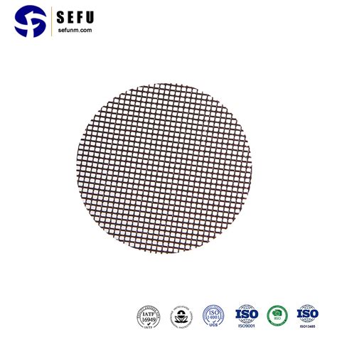 High Silica Fiberglass Mesh Filter For Molten Metal Filtration