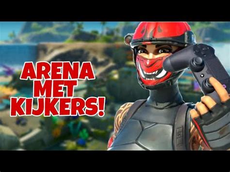 TRIO ARENA GRINDENDOE MEE NL BELIVE FORTNITE NEDERLANDS Live