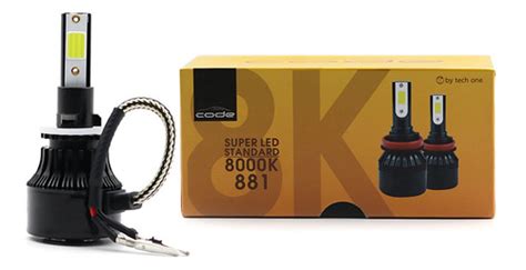 Kit Super Led Techone 8000k 12v Encaixe H27 881 Lúmens Mercadolivre