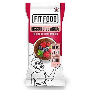 Biscoito De Arroz Chocolate Ao Leite Fit Food G Me Gusta Veg