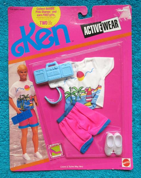 New Vintage Mattel Barbi Ken Outfit Active Wear | #1873389711