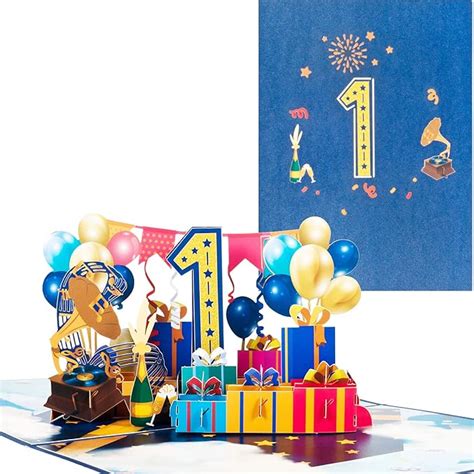 D Pop Up Biglietti Di Auguri Per Il Compleanno Carta Per Adulti Per I