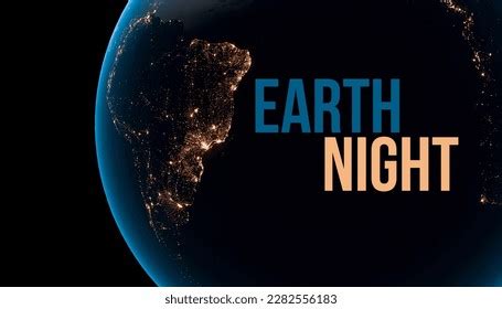 Night Planet Earth View Space Stock Illustration 2282556183 | Shutterstock