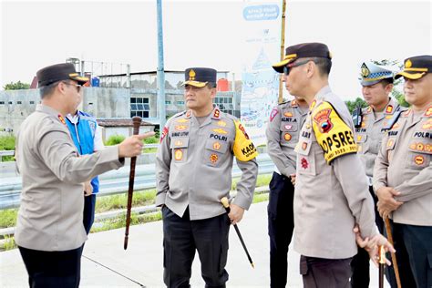 Jelang Mudik Kapolda Jateng Cek Kesiapan Tol Fungsional Solo Jogja