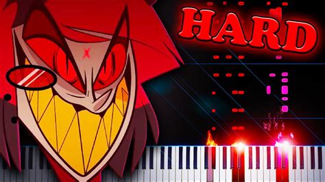 Black Gryph N Baasik Insane Hazbin Hotel Song Piano Tutorial