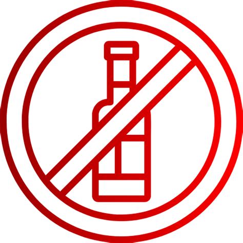 Alcohol Icon Ban Icon Drinking Icon No Icon Outside Icon Sign Icon