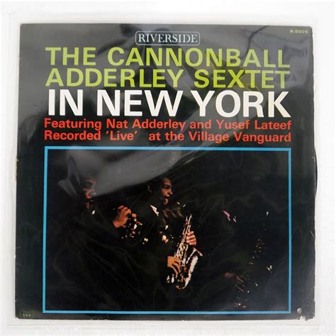 Yahoo オークション 国内盤 CANNONBALL ADDERLEY SEXTET IN NEW YORK