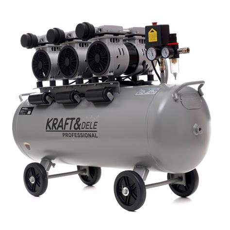 Kompresor Bezolejowy 100L 3 X 1500W KD1397 KRAFTDELE BESTCRAFT